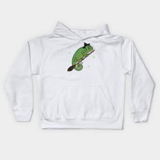 Witch Chameleon Kids Hoodie